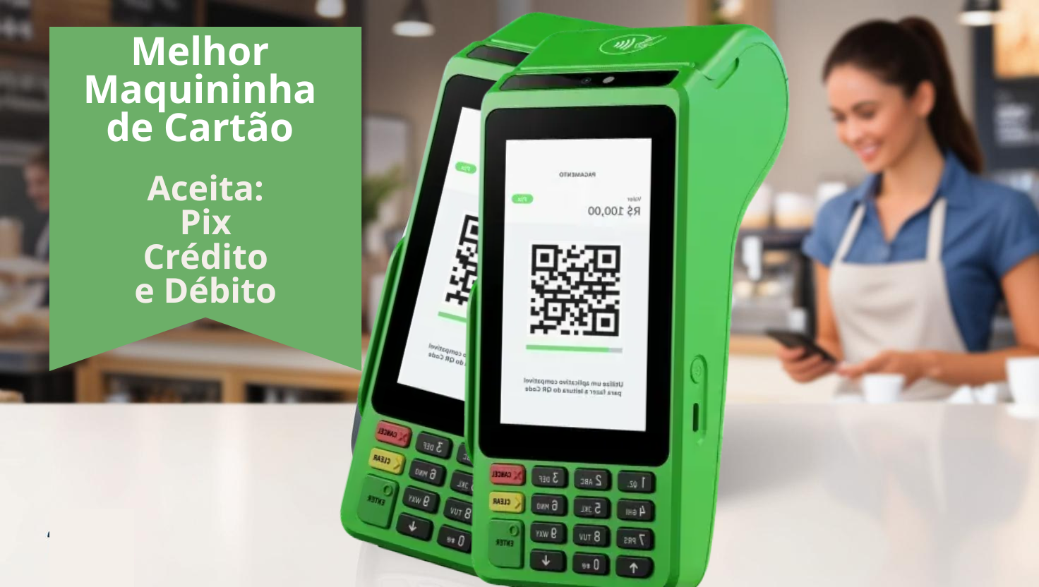 Imagem destacada para a Melhor maquininha de Cartão 